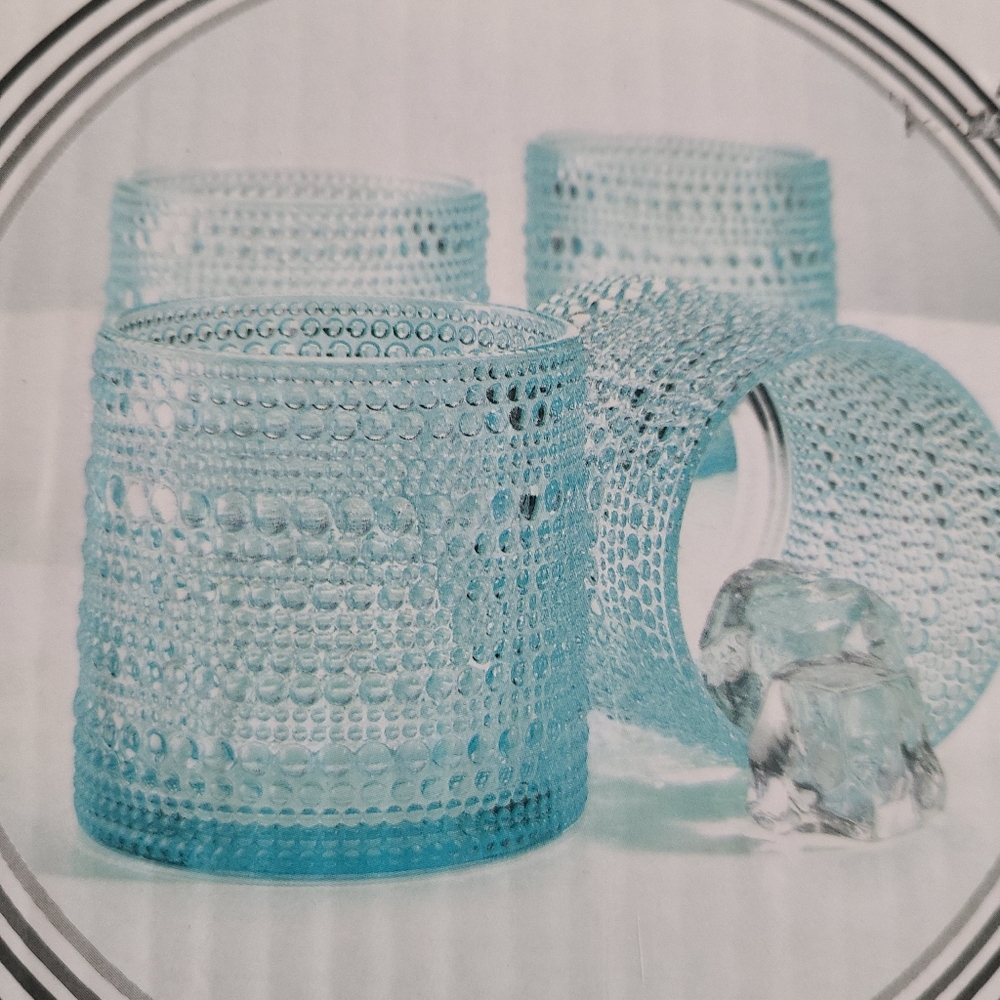 (Ew)Halo Old-Fashioned beverage set for 4